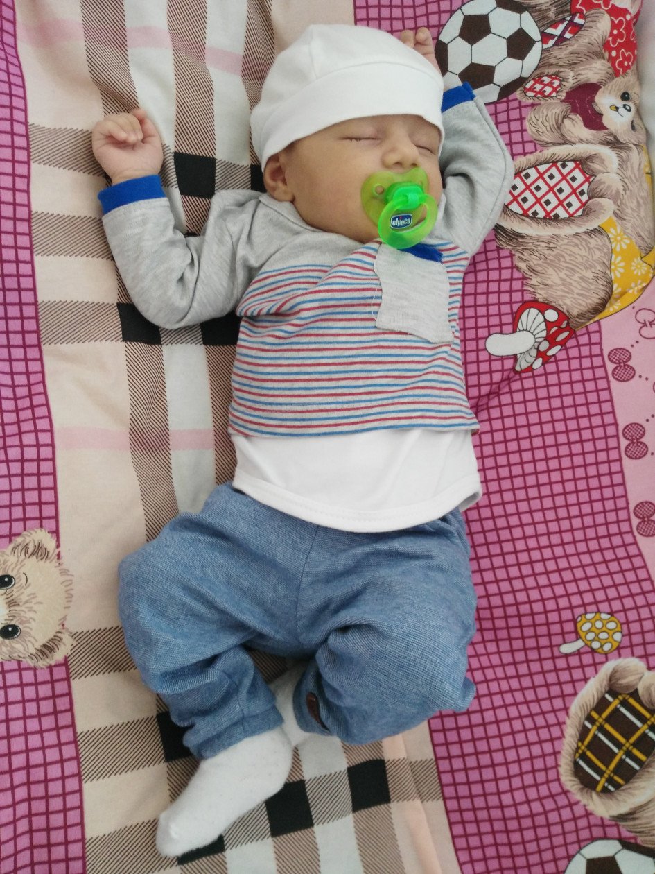 یک ماهگی نوزاد صدرا سام