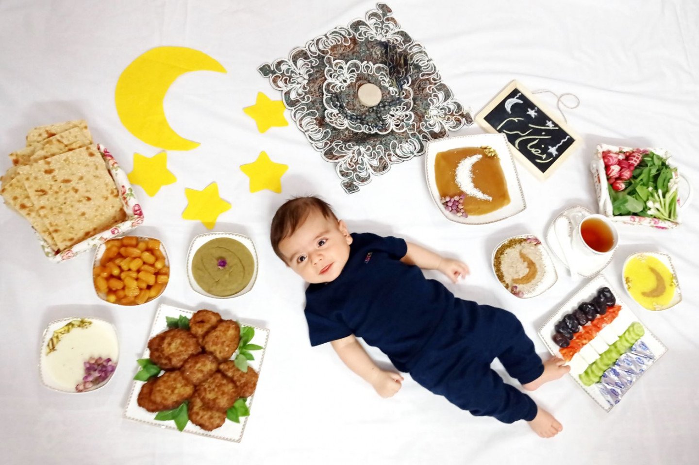 سه ماهگی نوزاد ایلیا شیخ نژاد