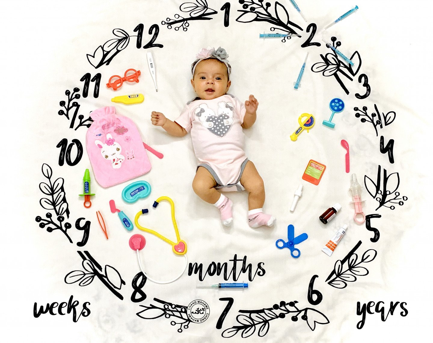 دو ماهگی نوزاد آریانا استیری