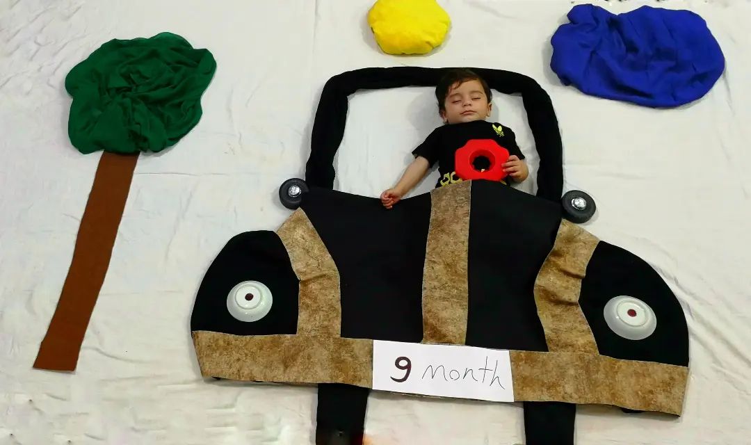 نه ماهگی نوزاد رهام براری