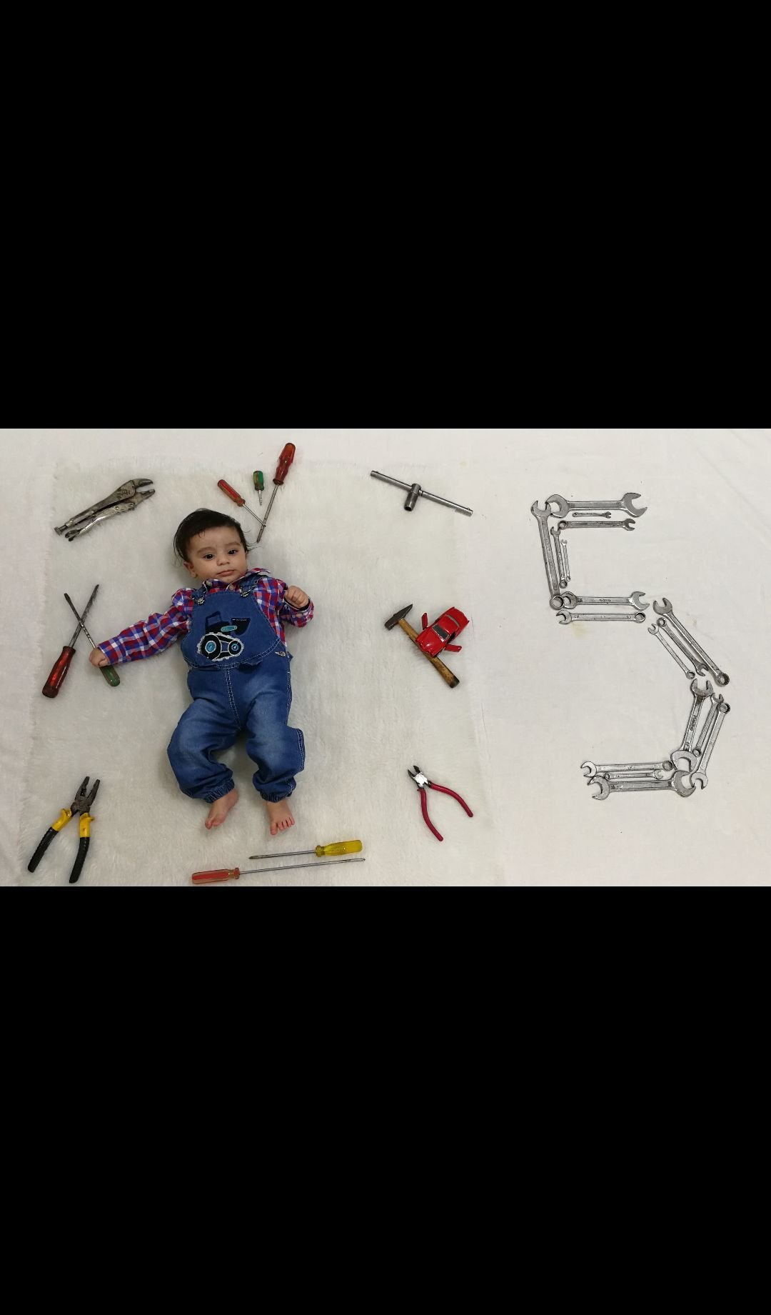 ۵ماهگی رهام براری