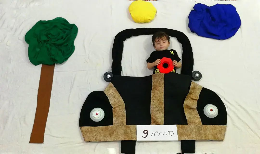 نه ماهگی نوزاد رهام براری