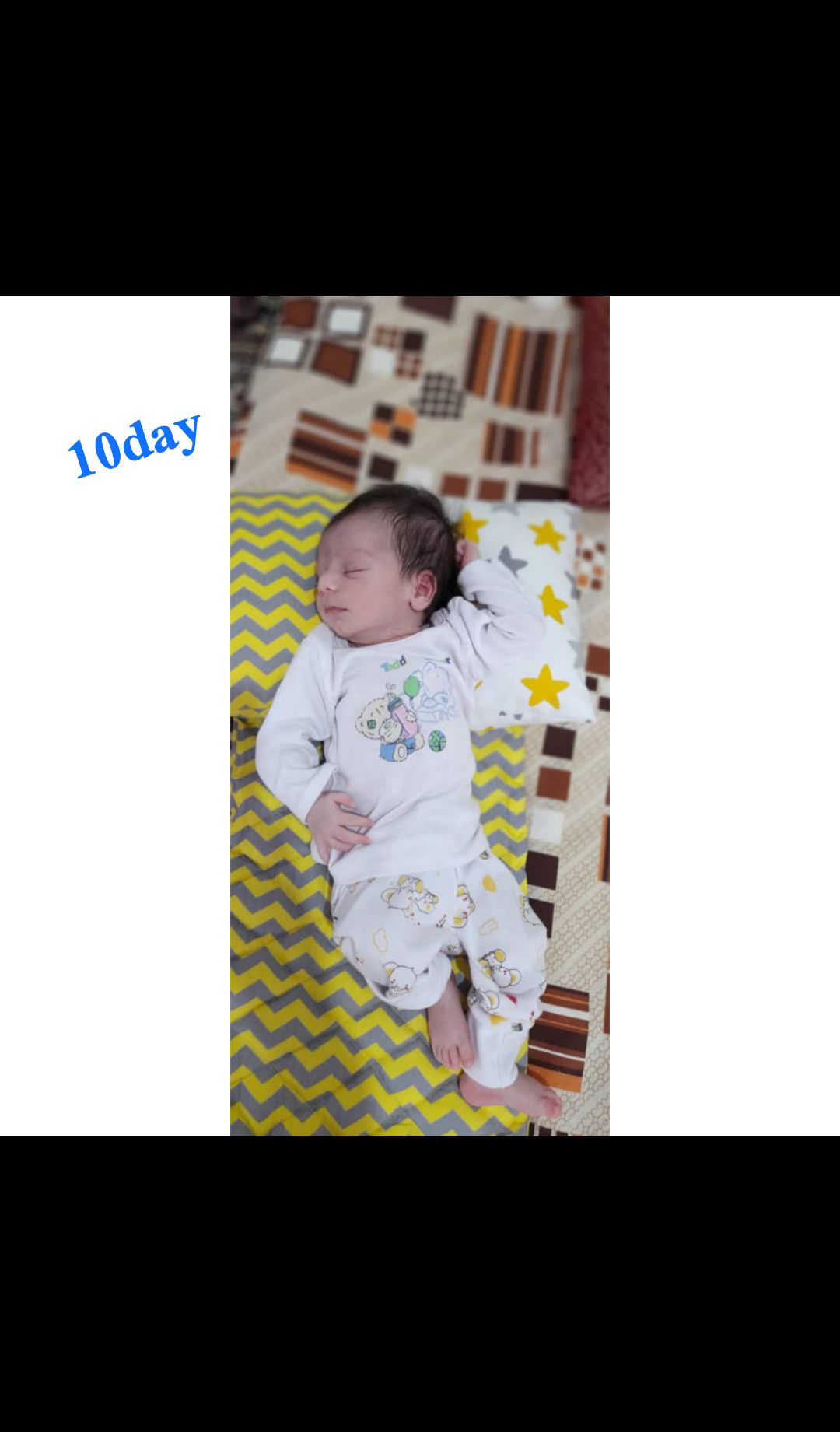 ۱۰روزگی رهام براری