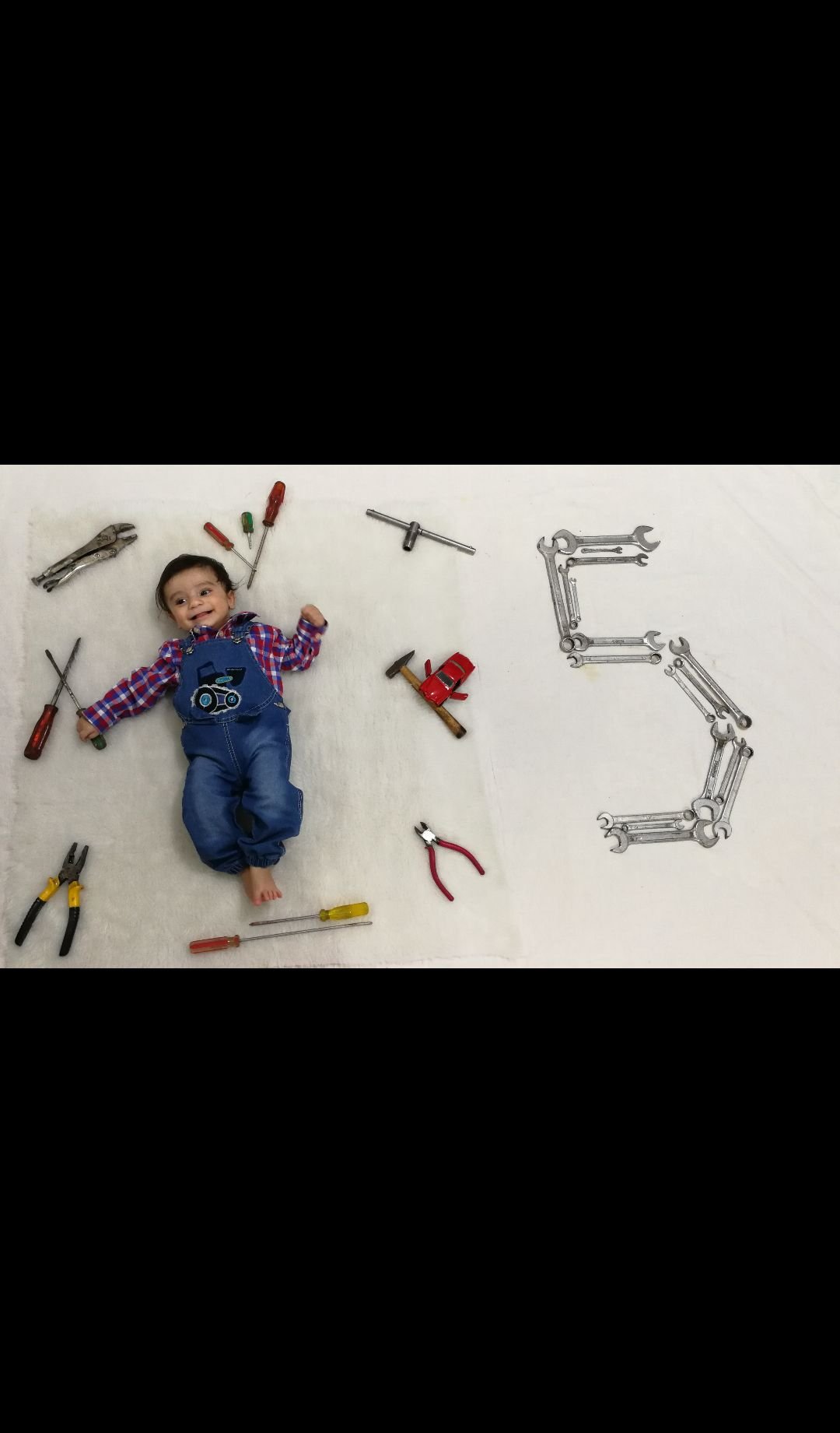 ۵ماهگی رهام براری