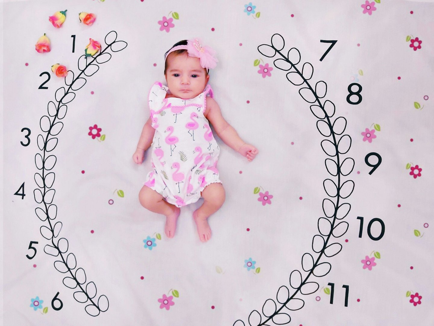 یک ماهگی نوزاد هانا جعفرمدار