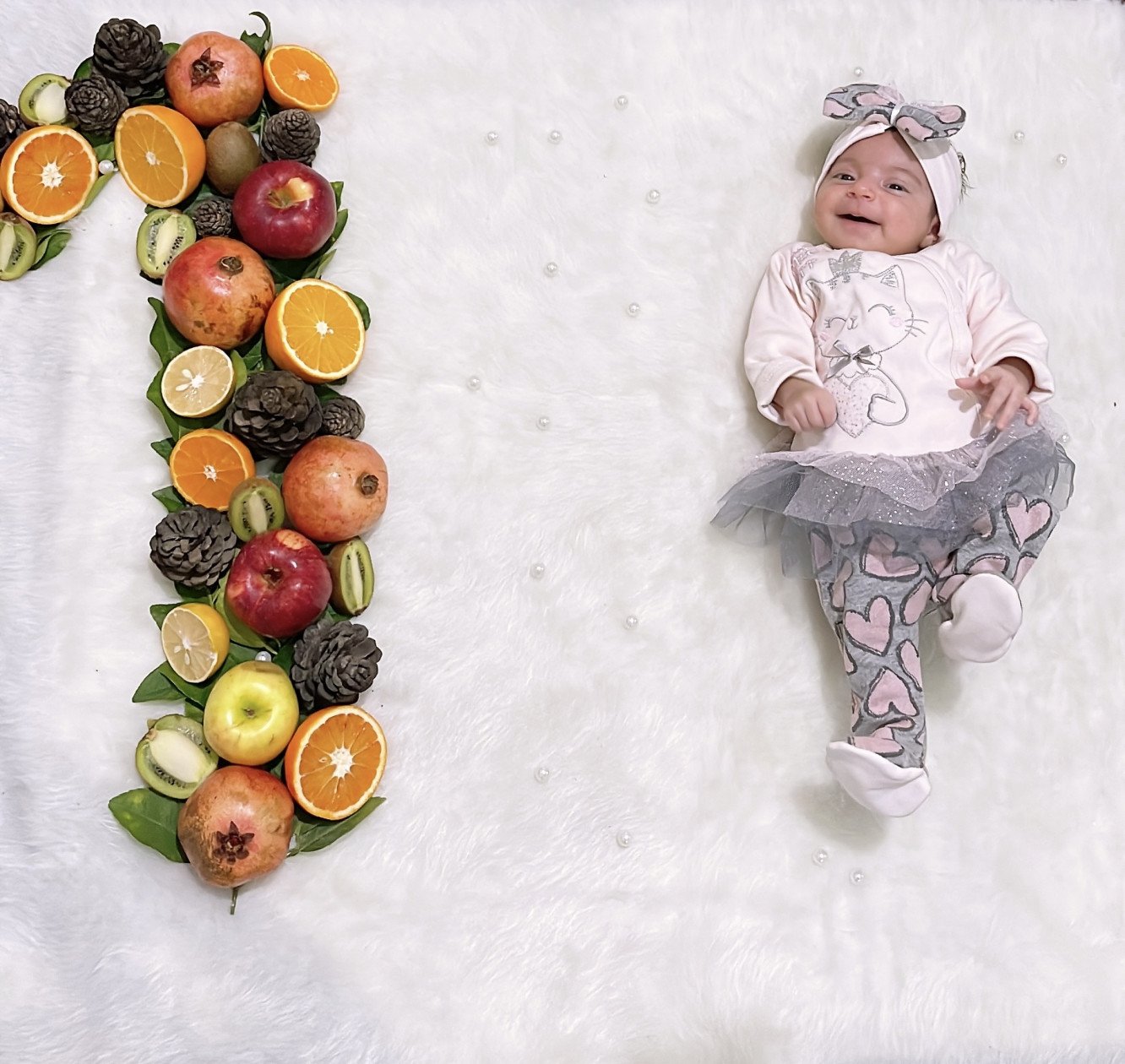 یک ماهگی نوزاد نيروانا فتاح