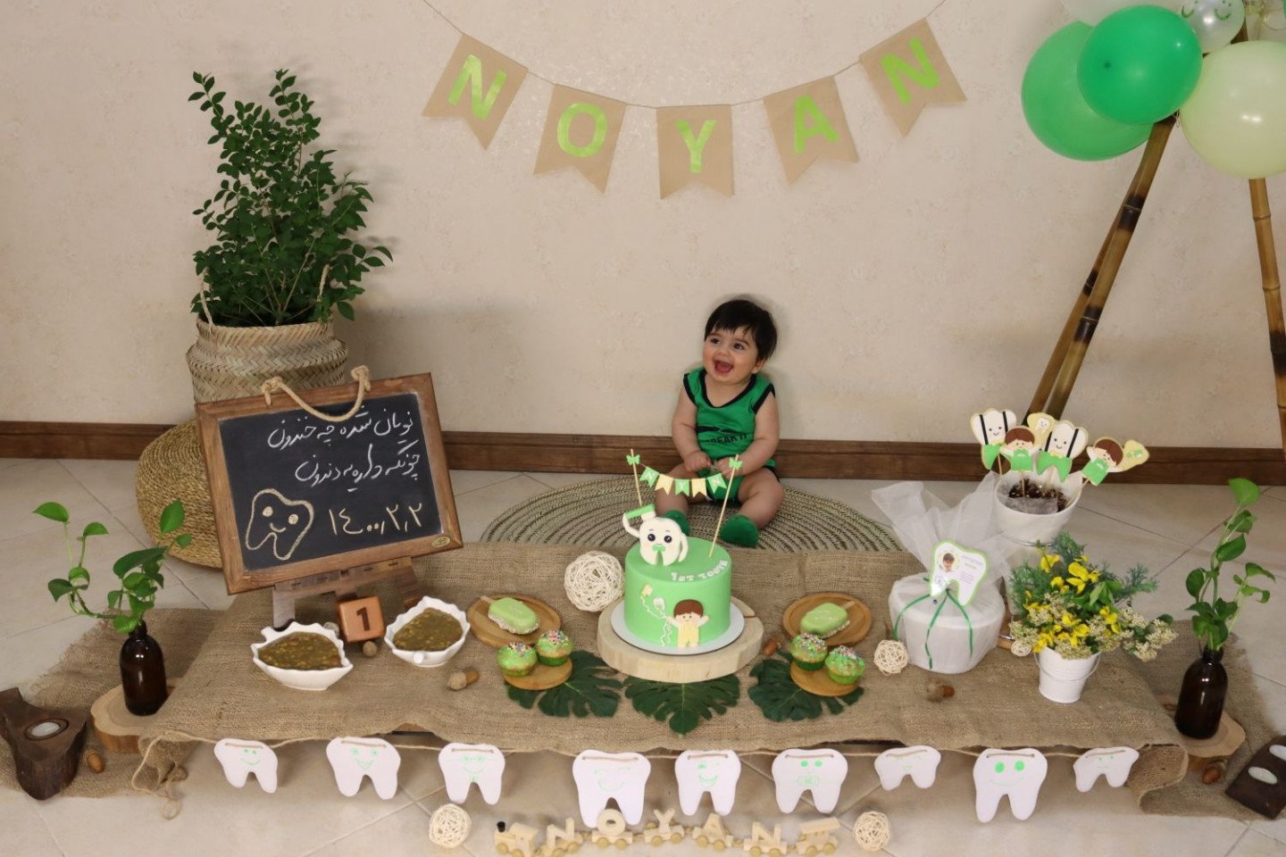 اولین نشستن نوزاد نویان قلیزاده