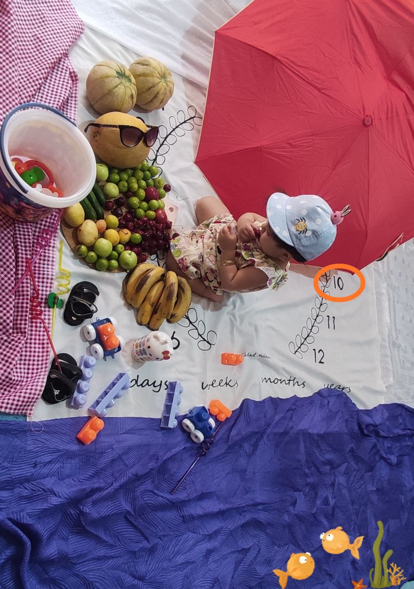 پارچه ماه شمار طرح شاخه زیتون سلین بیات