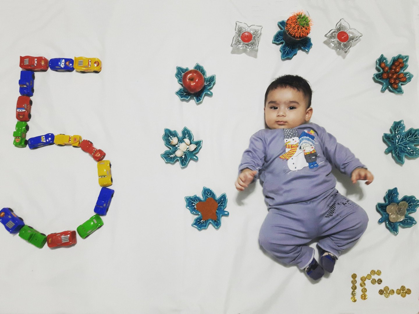 اولین نشستن نوزاد آرسام دودکانلوی میلان