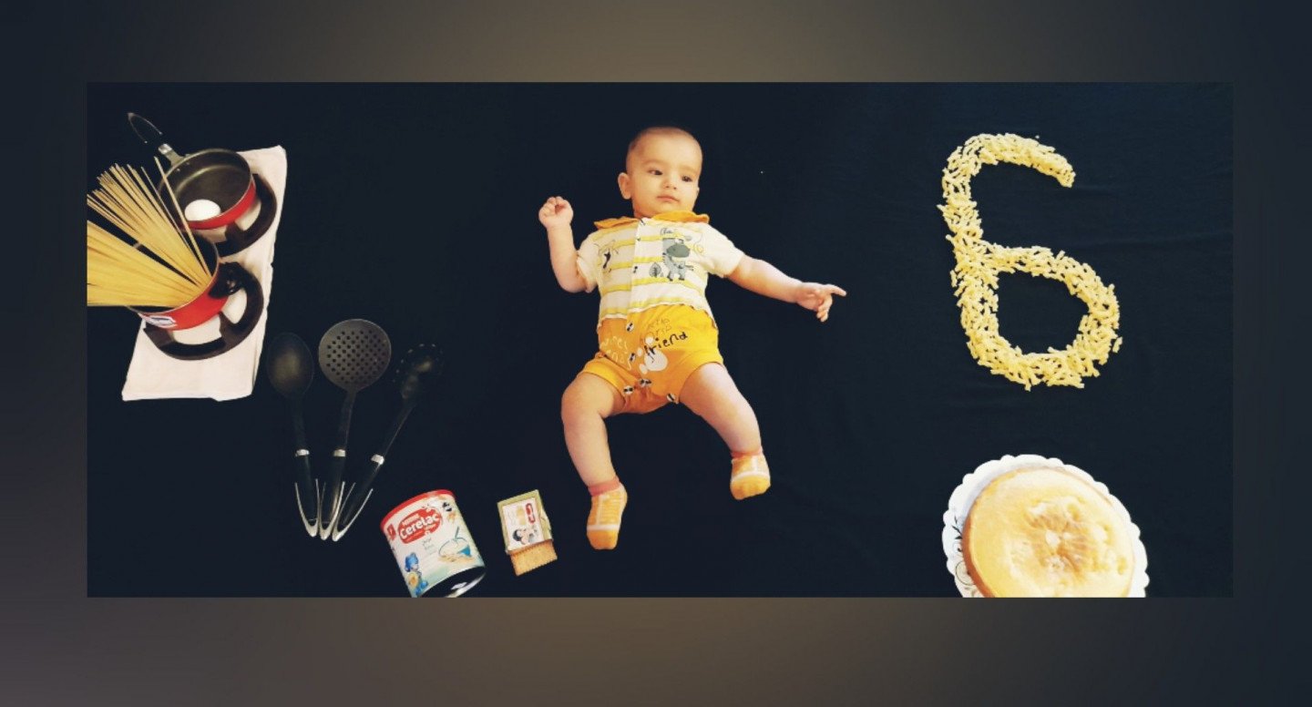 شروع غذای کمکی mohamadhosein