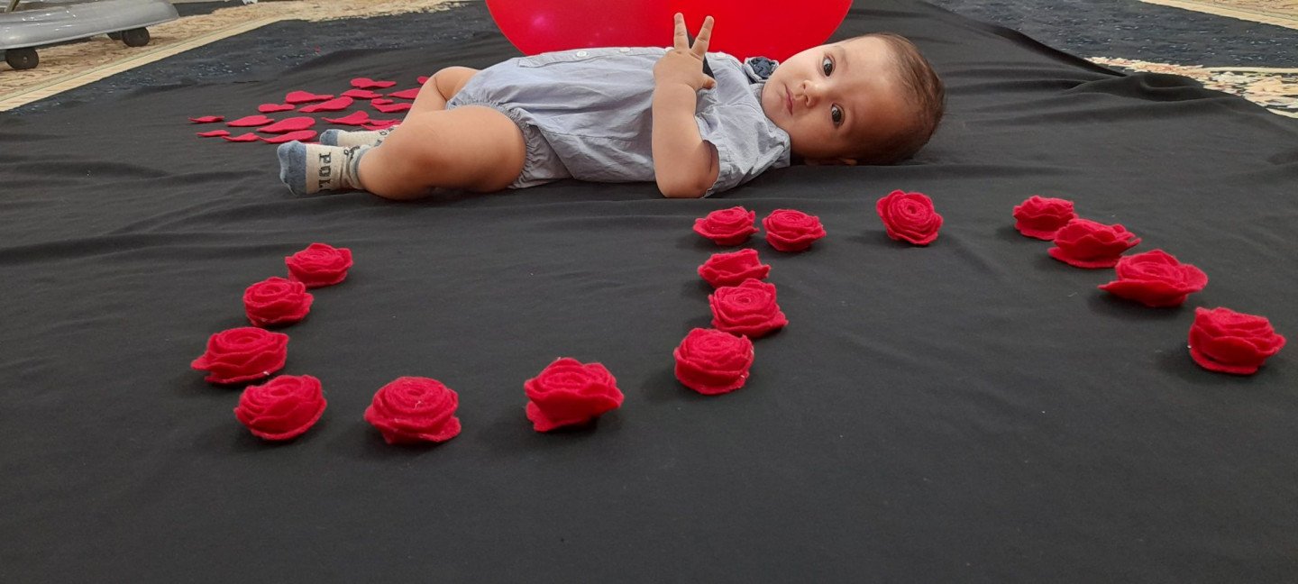 پنج ماهگی نوزاد mohamadhosein