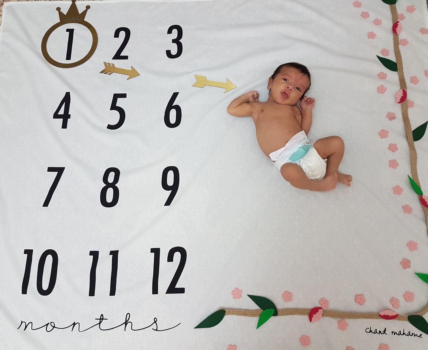 یک ماهگی نوزاد محمداسدی