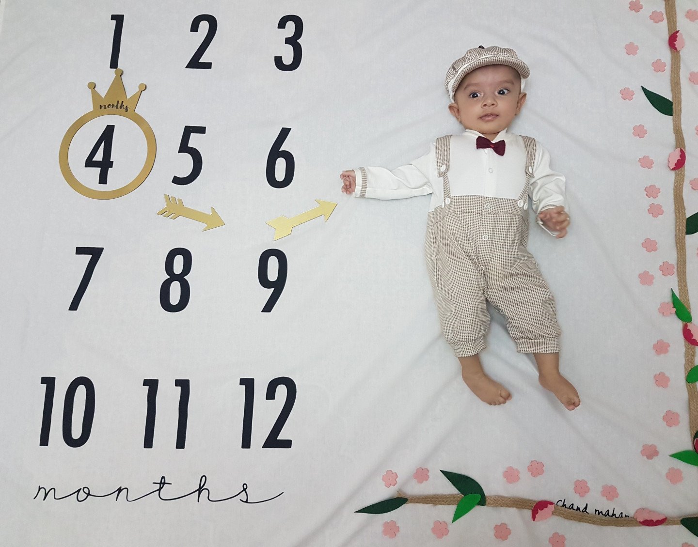 چهار ماهگی نوزاد محمداسدی