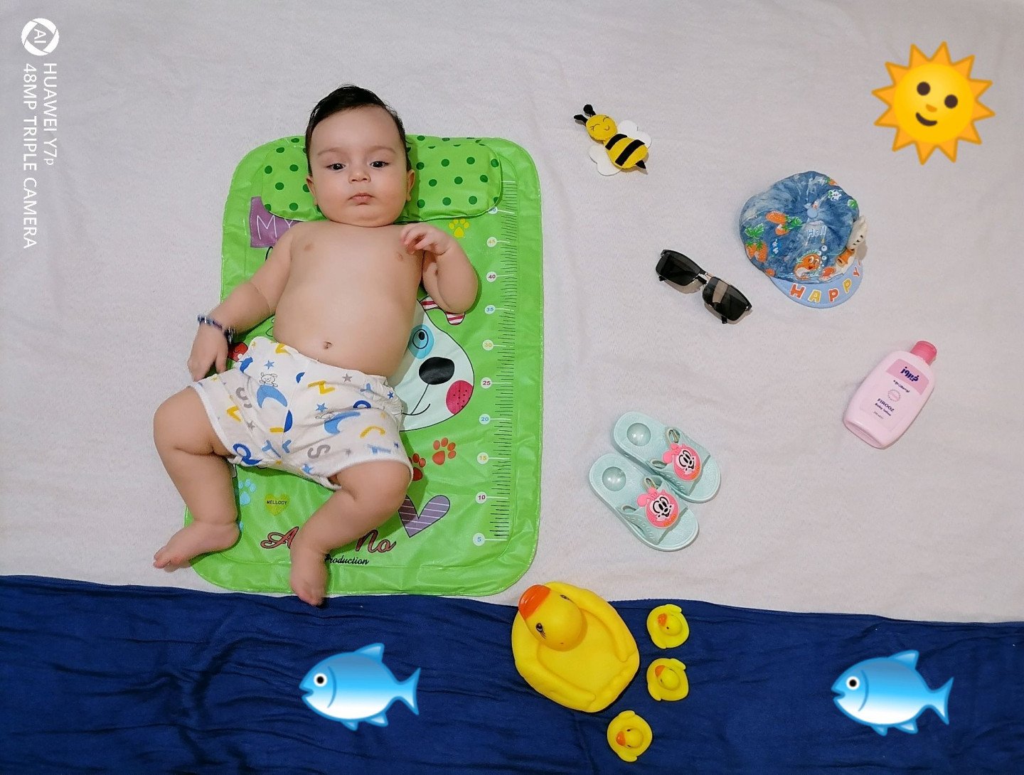 پنج ماهگی نوزاد ❤️‌Hossein❤️