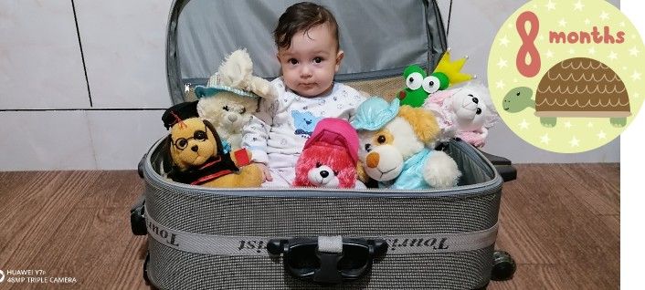 هشت ماهگی نوزاد ❤️‌Hossein❤️