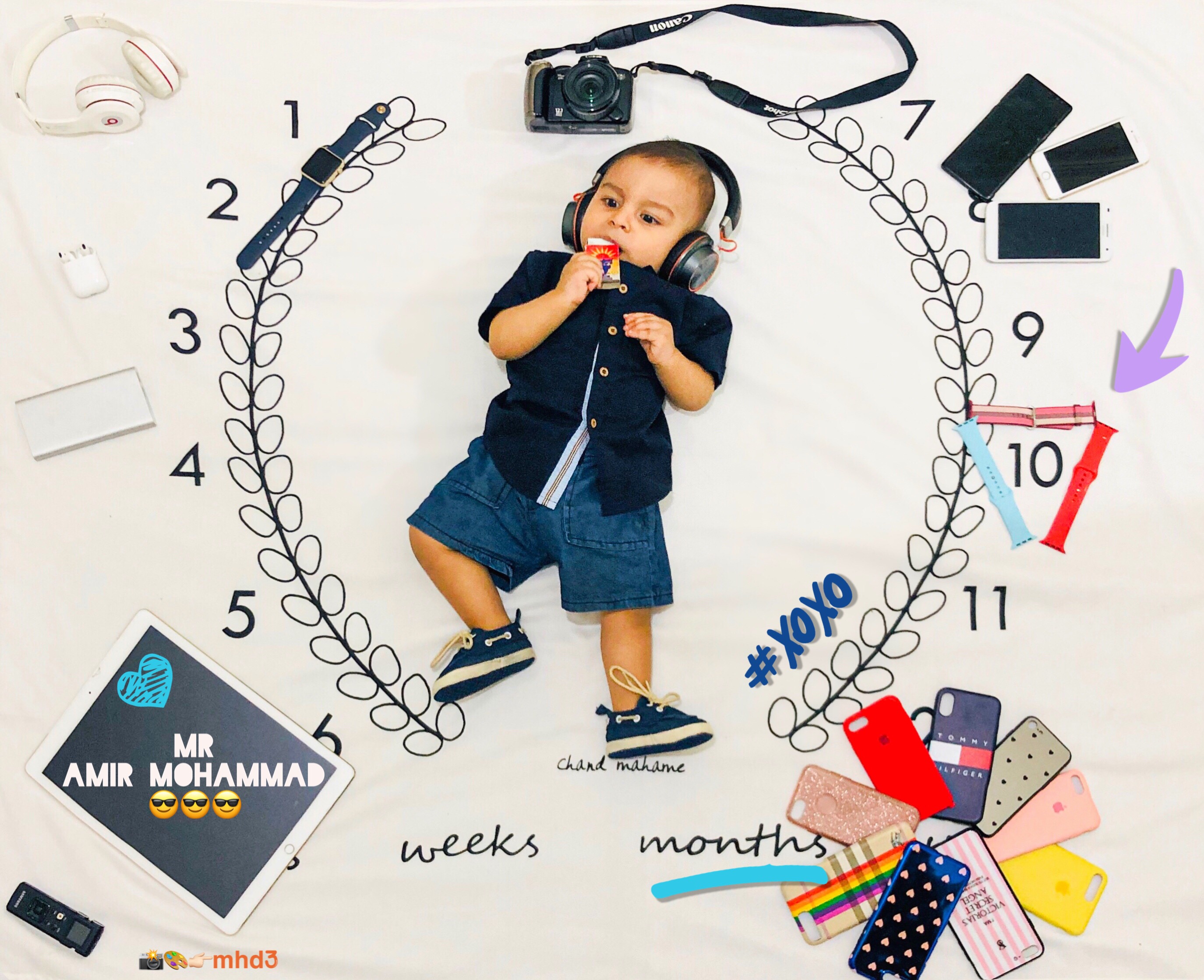 ده ماهگی نوزاد امير محمد تاجيك