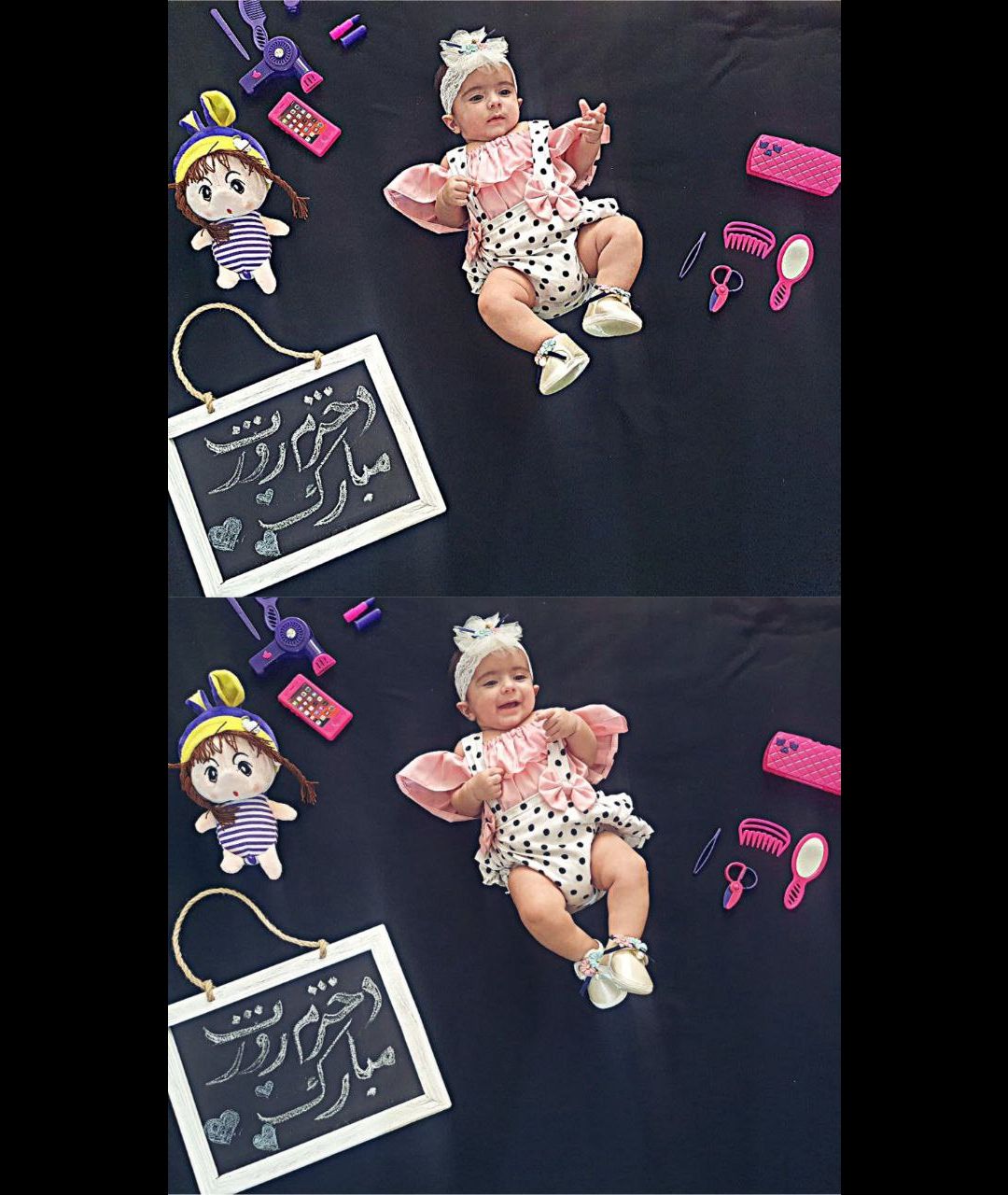 سه ماهگی نوزاد ال آی