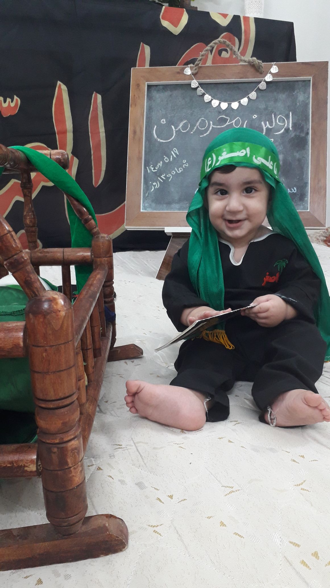 نه ماهگی نوزاد سلمان عبدویس