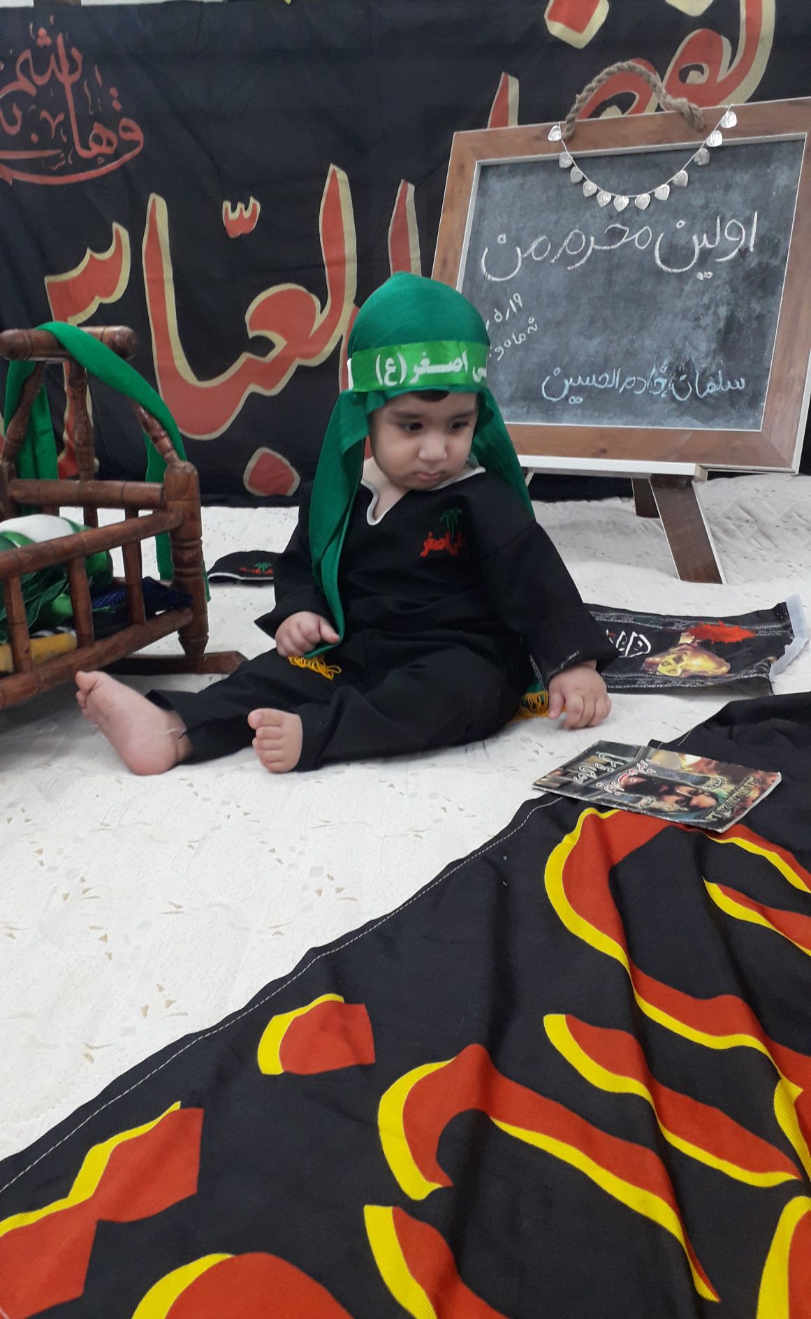 عکس محرم کودک سلمان عبدویس