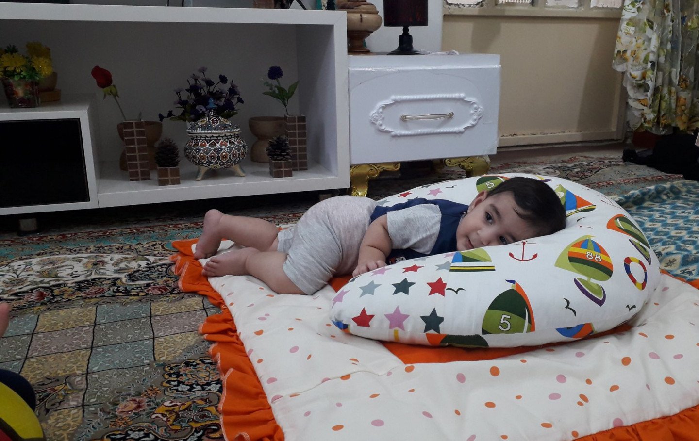 هشت ماهگی نوزاد سلمان عبدویس