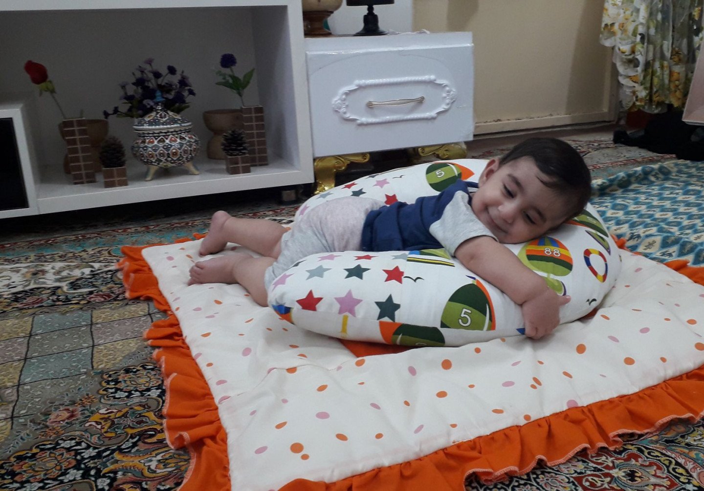 هشت ماهگی نوزاد سلمان عبدویس