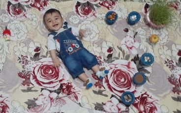 شش ماهگی نوزاد علی اکبر کاکاوند