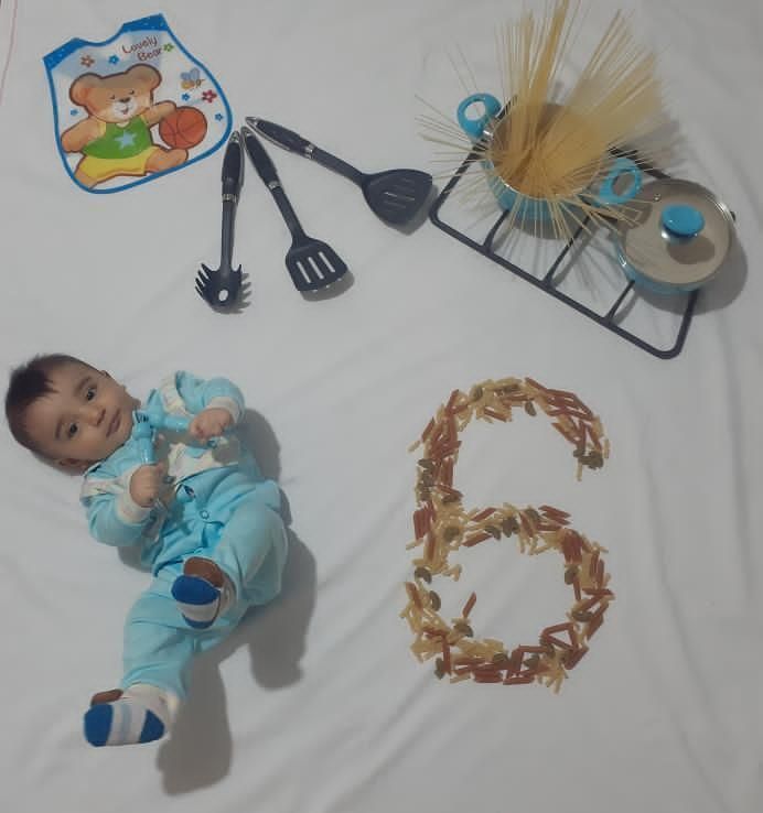 هفت ماهگی نوزاد علی اکبر کاکاوند