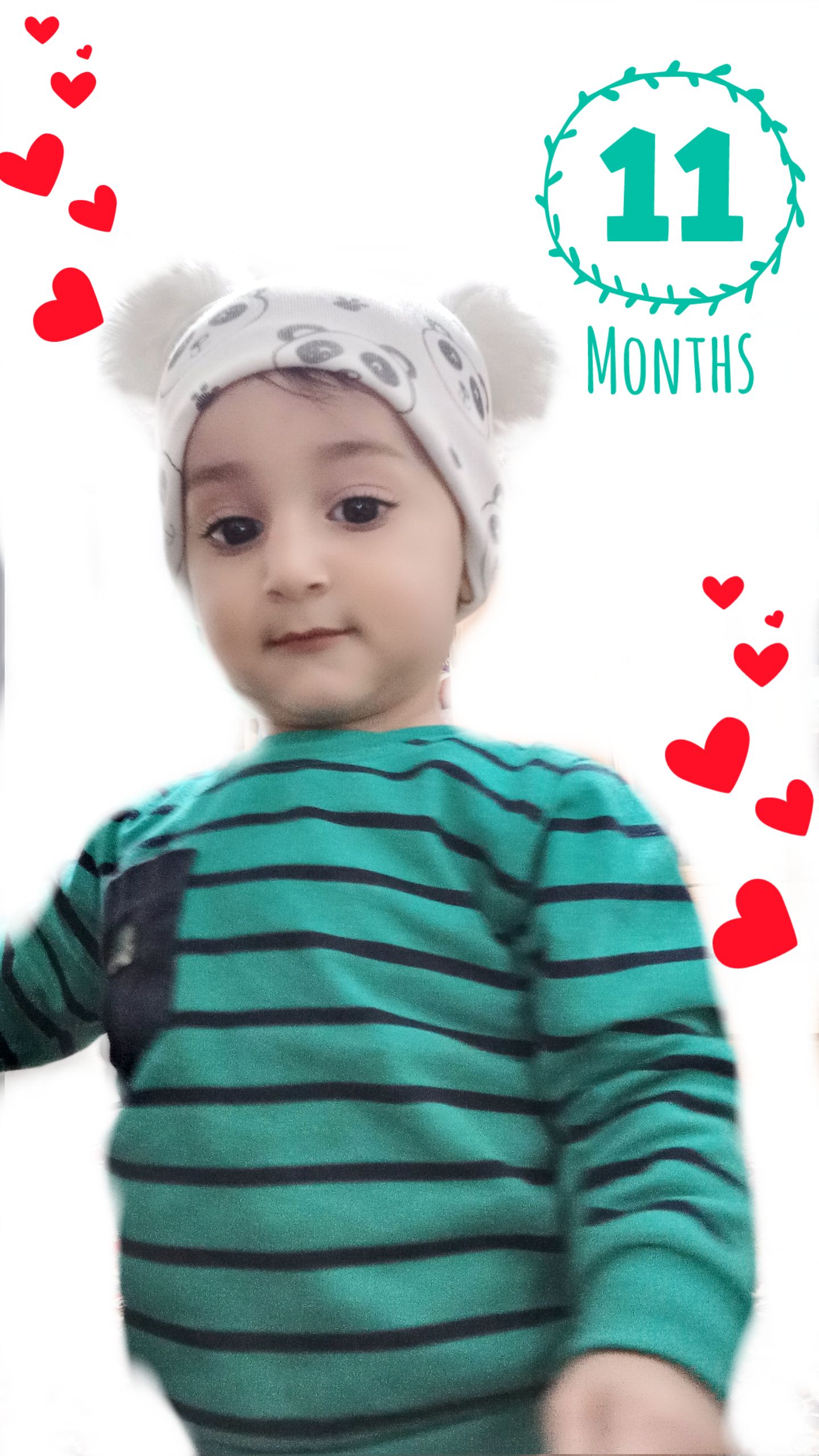 یازده ماهگی نوزاد محمدمعراج