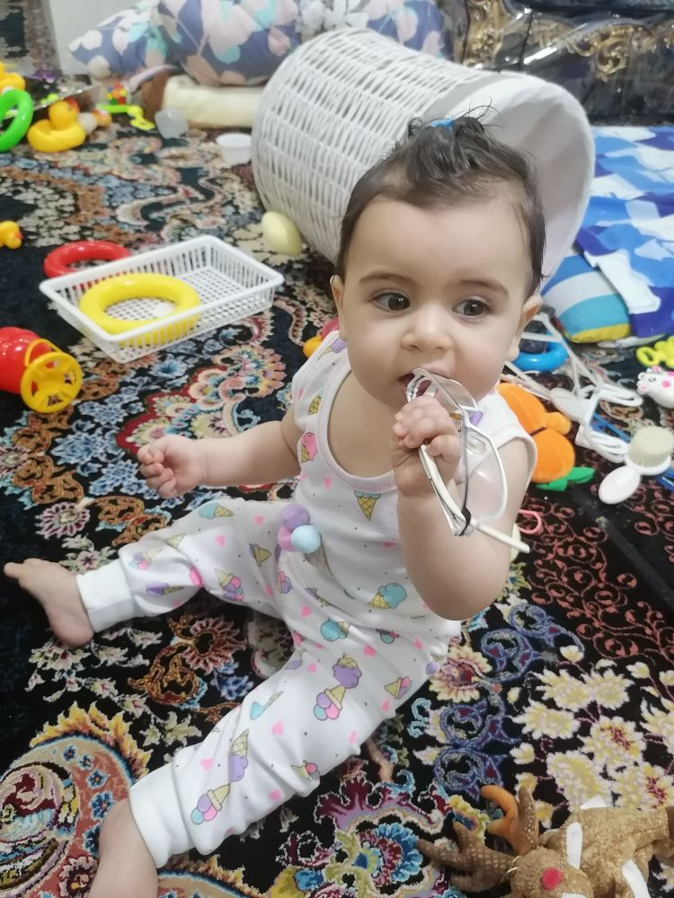 ده ماهگی نوزاد آرمیس رضاییان