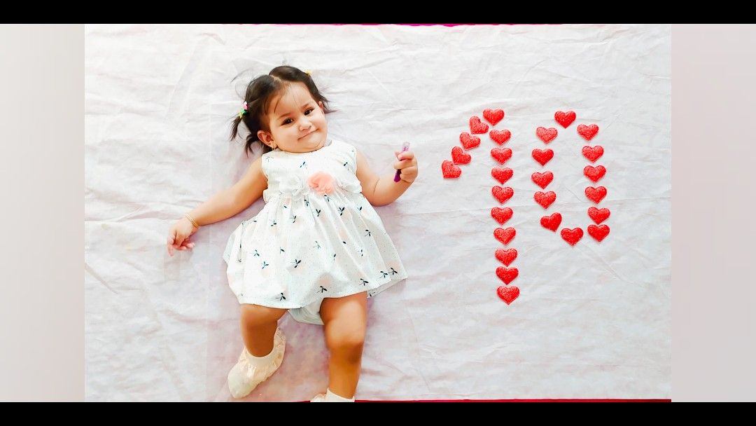 ده ماهگی نوزاد سلین احمدی فرد?❤️