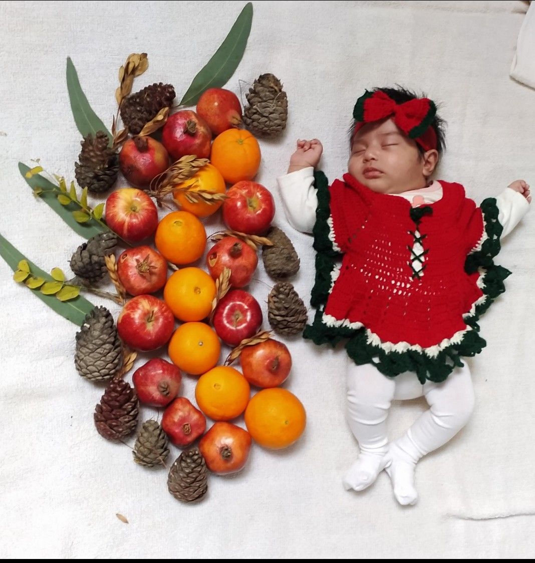 شب یلدا کودک سلین احمدی فرد?❤️