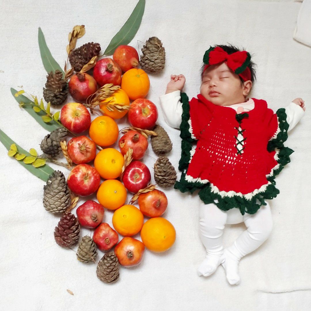 شب یلدا کودک سلین احمدی فرد?❤️