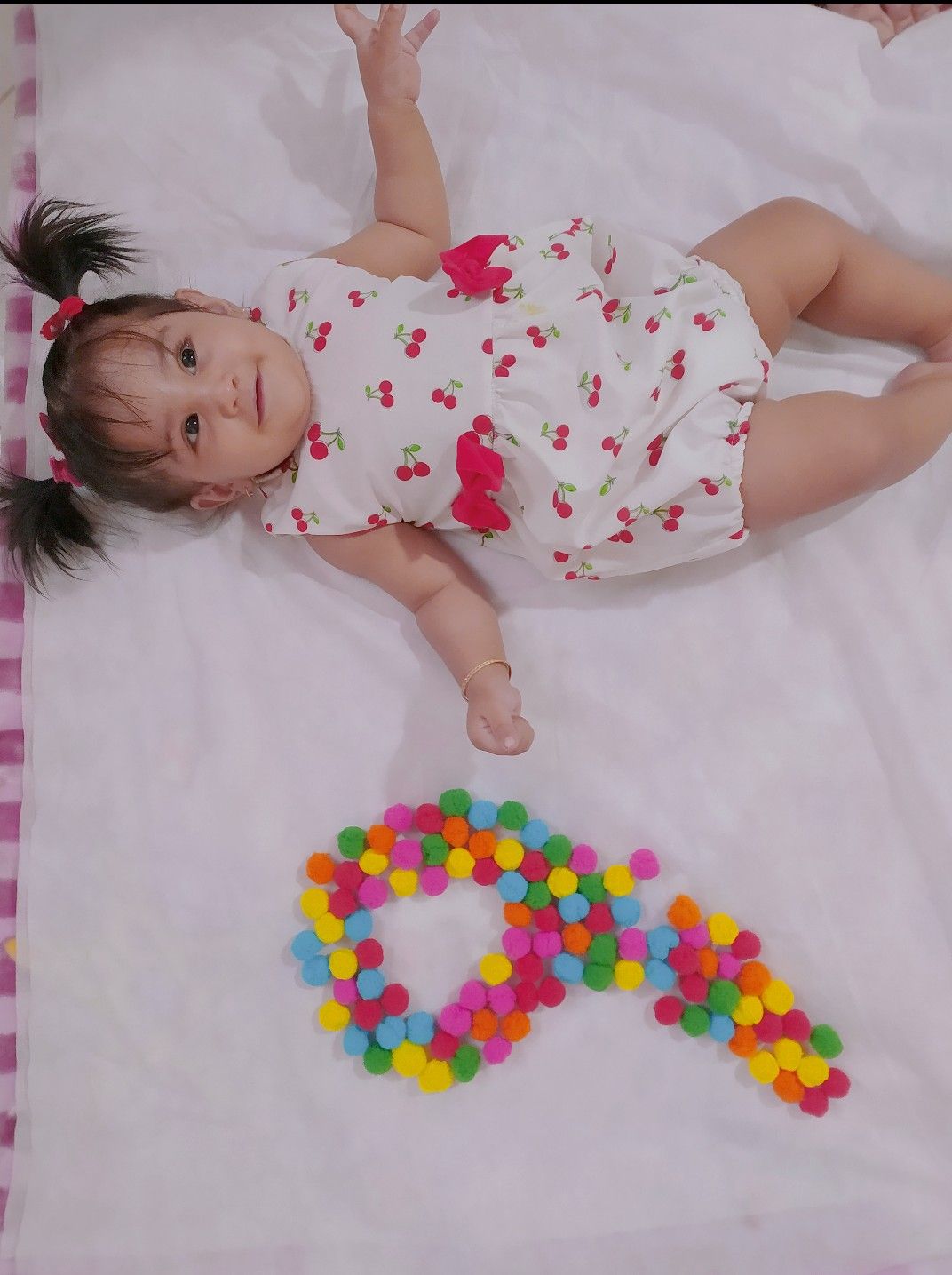 نه ماهگی نوزاد سلین احمدی فرد?❤️