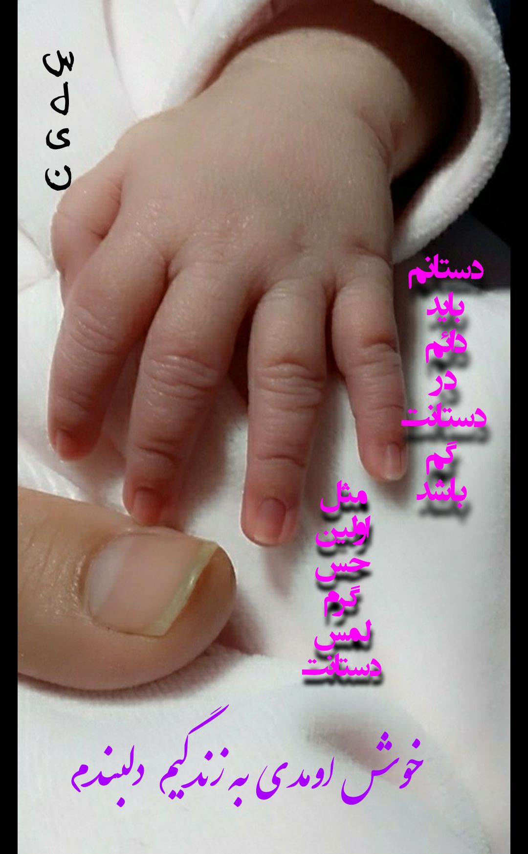 تولد-دخترم سلین احمدی فرد?❤️