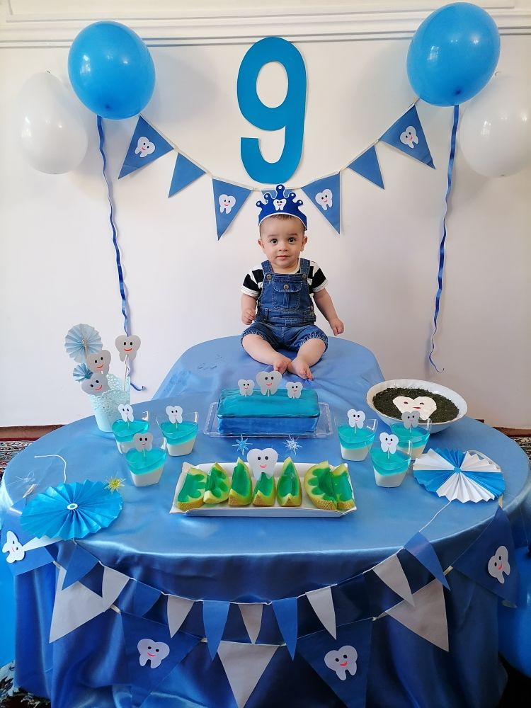 نه ماهگی نوزاد ماهان کوچولو