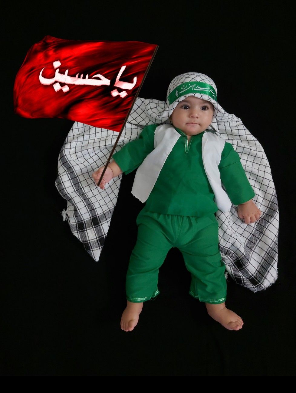 عکس نوزاد پسر هامین عارفی نسب