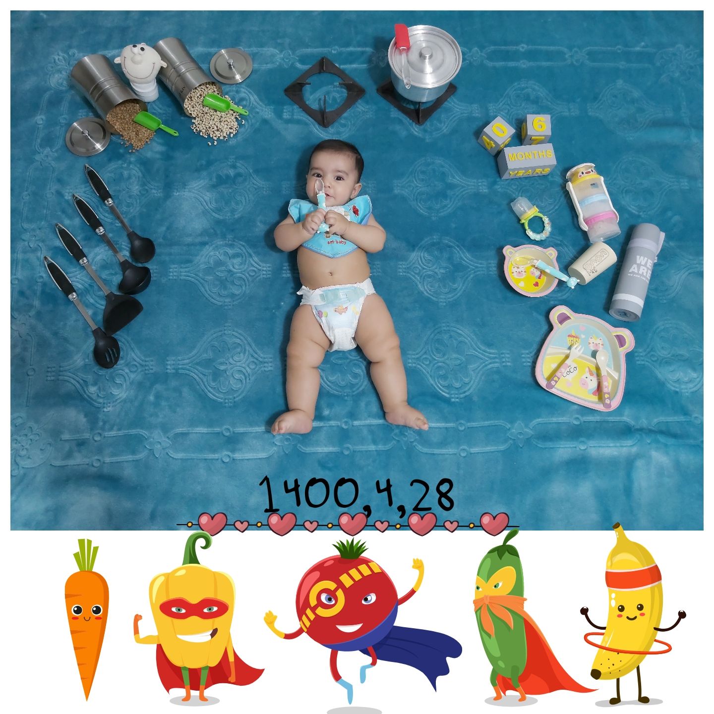 شروع غذای کمکی هامین عارفی نسب