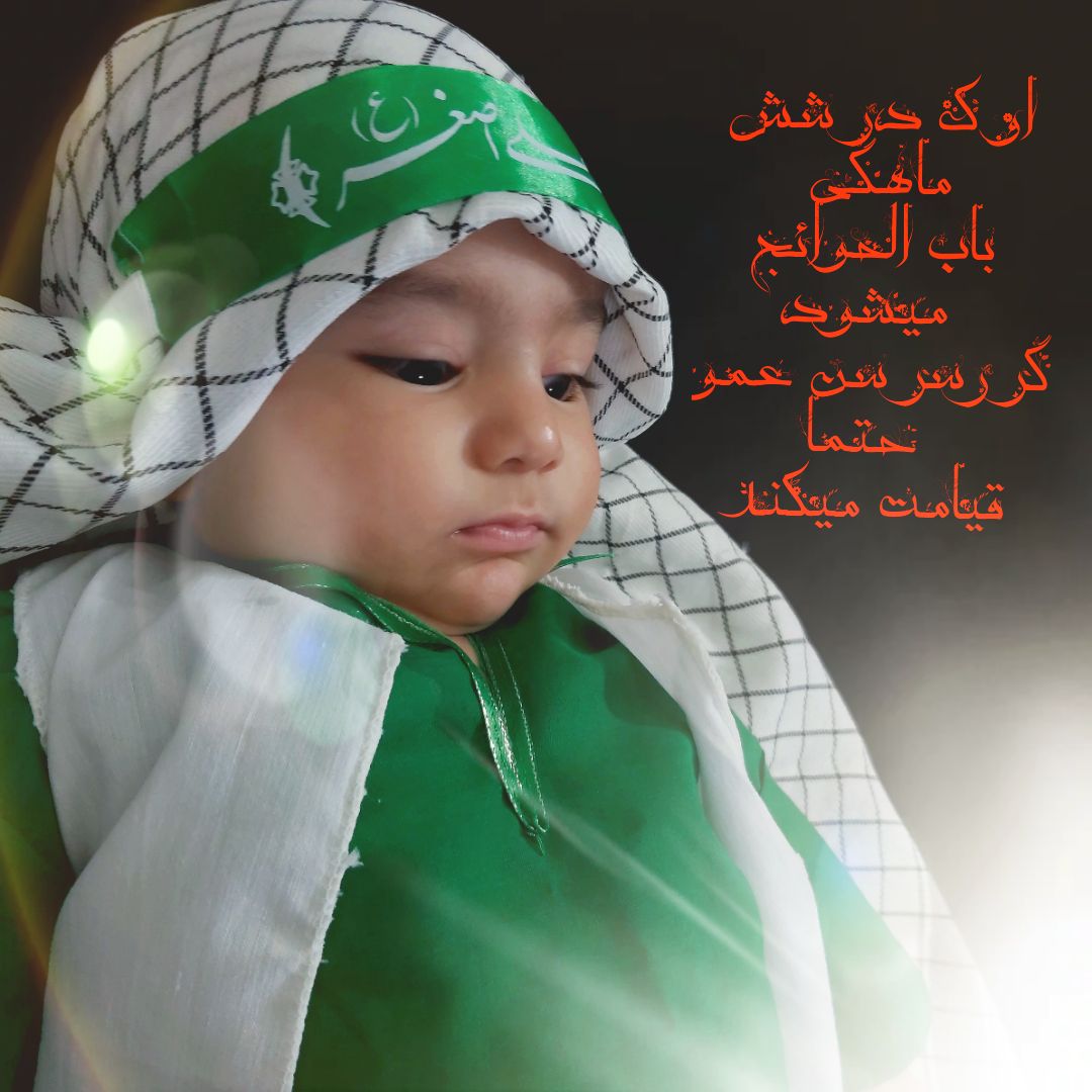 شش ماهگی نوزاد هامین عارفی نسب