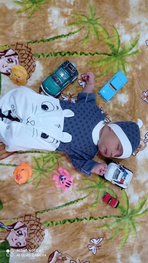 یک ماهگی نوزاد نویان آذری وند