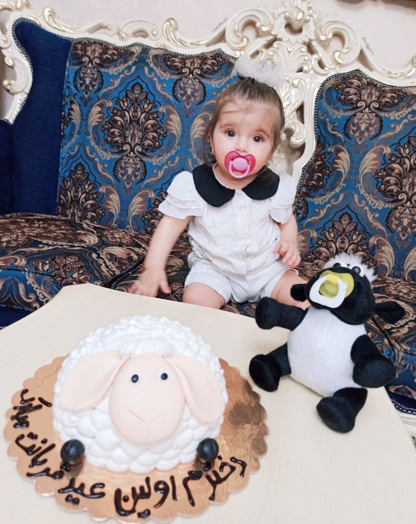 ده ماهگی نوزاد Zahra mehrabadi