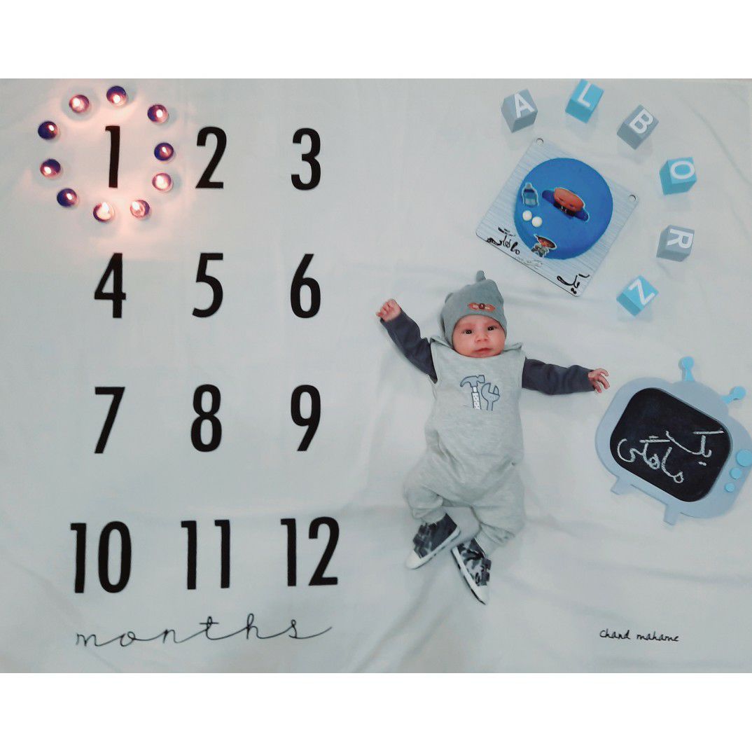 یک ماهگی نوزاد البرز صادقی