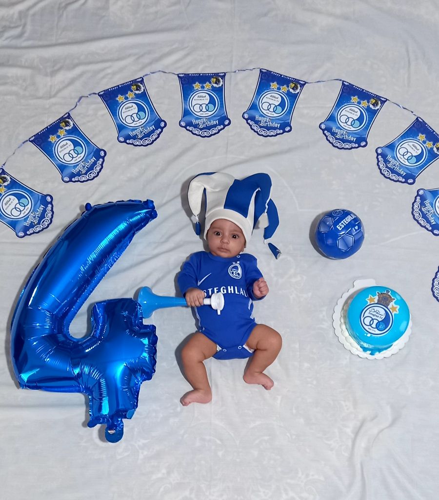 چهار ماهگی نوزاد ❤بردیا❤