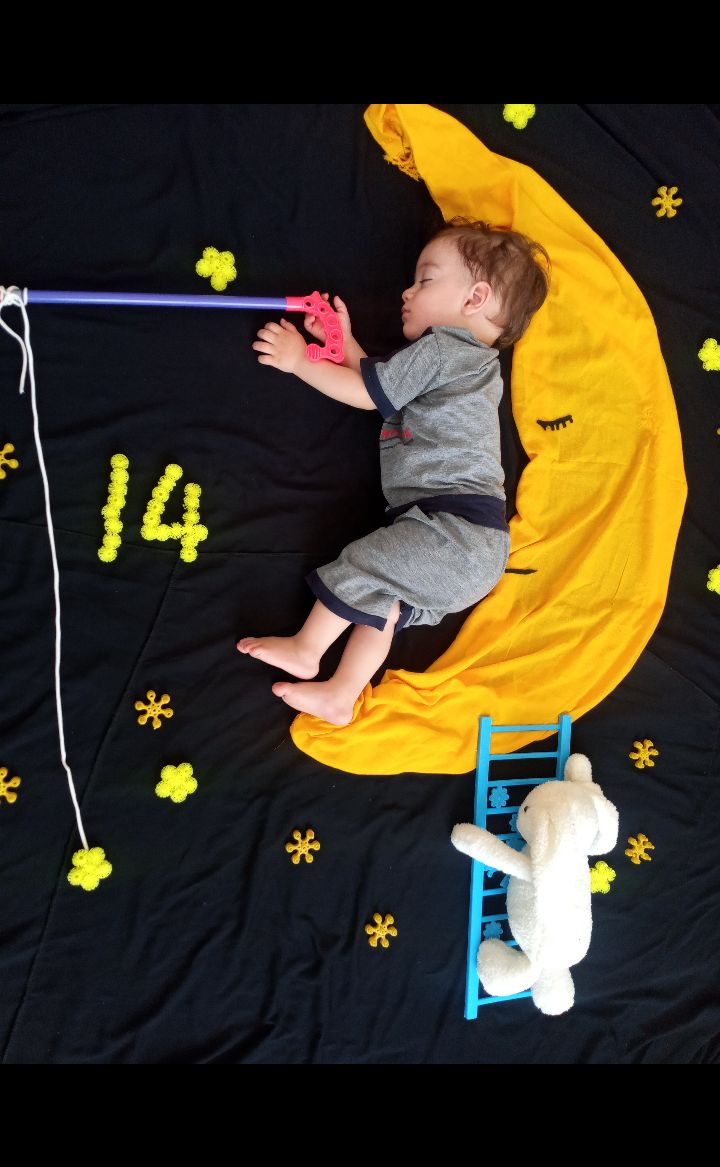 چهارده ماهگی_کودک اقا امیرعلی