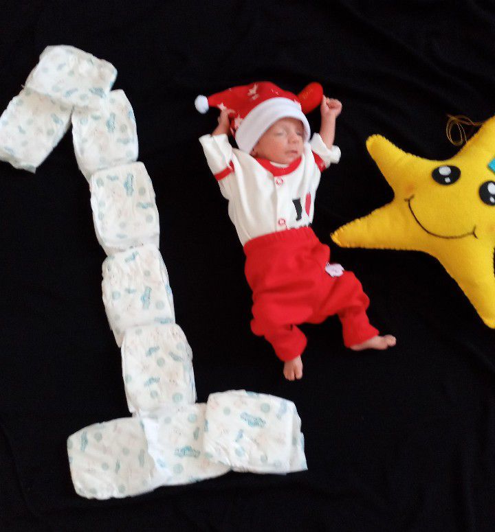 عکس نوزاد پسر اقا امیرعلی