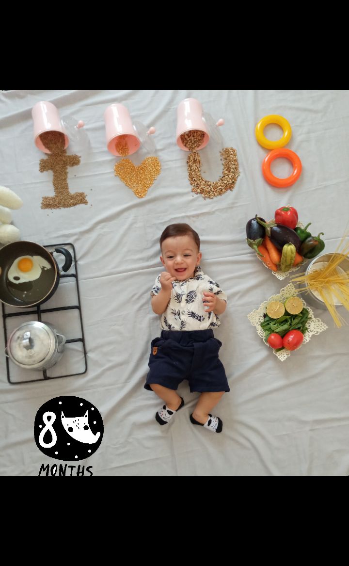 هشت ماهگی نوزاد اقا امیرعلی