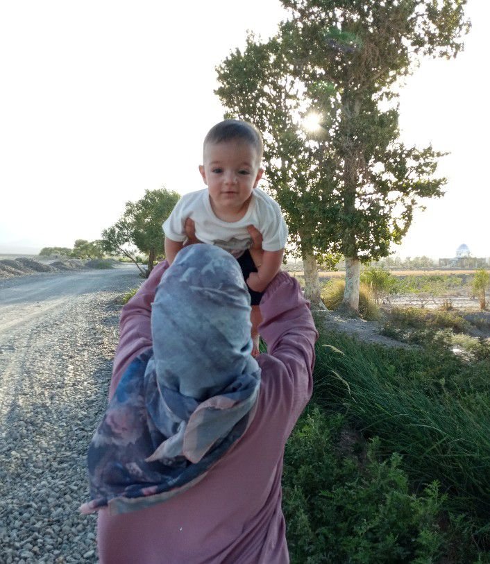 عکس نوزاد پسر اقا امیرعلی