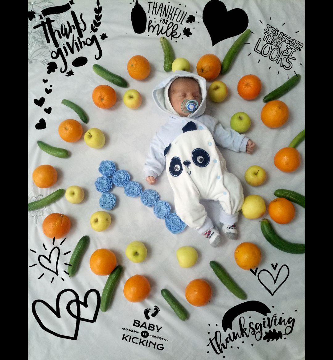 یک ماهگی نوزاد رادمهر بیاتی