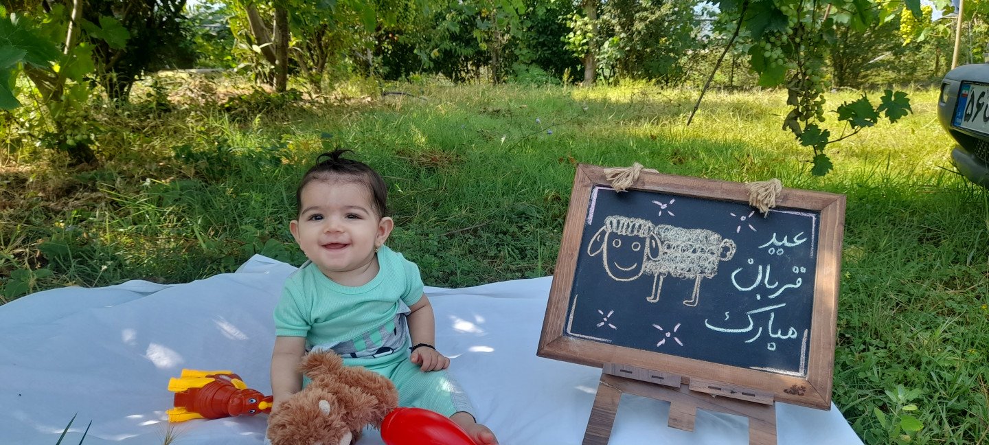 عکس محرم کودک نورا جعفری