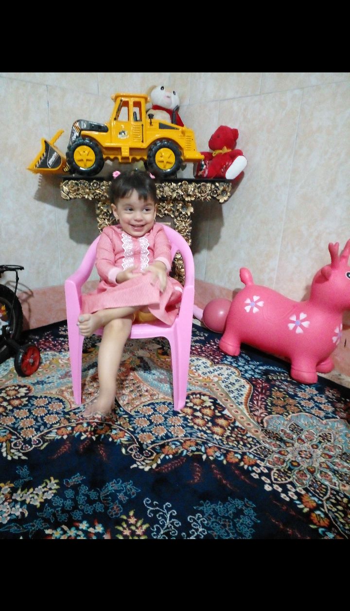 بیست و سه ماهگی کودک ریحانه موقاری