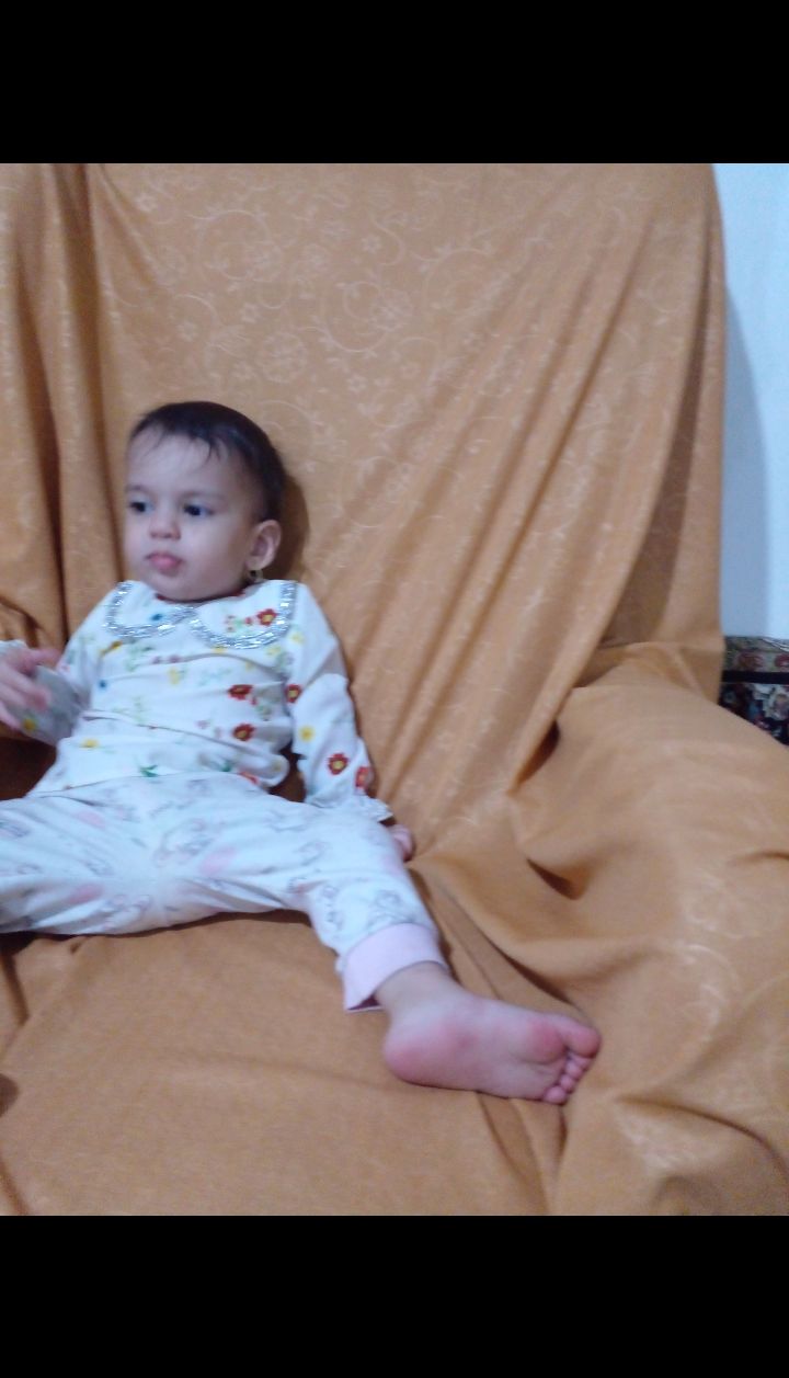 هفده ماهگی کودک ریحانه موقاری